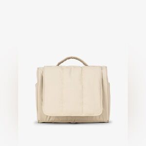 CALPAK Luka Hanging Toiletry Bag in Oatmeal